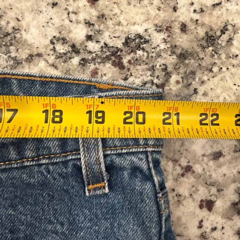 Levi's 505 VTG 90s Men's Blue Straight Regular Fit‎ Jeans 42/32 White Red Tag